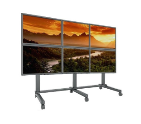 27" 43" 2 x 3 Çoklu Monitör İzleme Standları