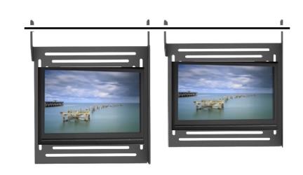 13''-27'' Tel Asma Destekli Tipi LCD Monitör ve TV Askı Izgarası