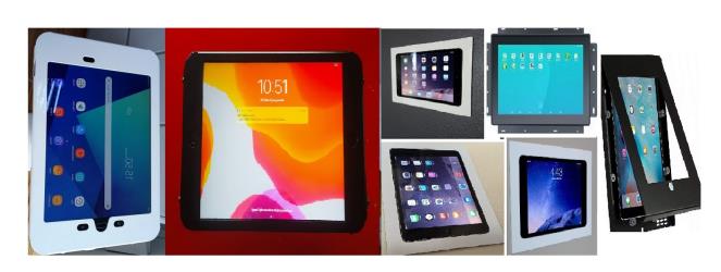 Android Tablet Ipad Duvar Tipi Sıva Üstü & Altı Montaj Standı