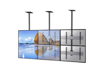 13" 32" Tavan Tip 2 x 3 Çoklu Monitör İzleme Standları