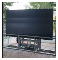 Tekerlekli Seyyar Akıllı Tahta İnteraktif Tahta & Projeksiyon Mobil Standı