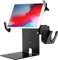 Android Tablet İPad Stant Masaüstü Sabit Tipi Alttan Ağırlıklı Barkod Okuyuculu 