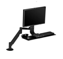 13"-27" Monitör Destekli Amortisörlü LCD Monitör Klavye Çalışma Standı