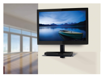 27"- 42" -55" Monitör Destekli Sehpalı Duvar Tipi LCD Monitör Standı