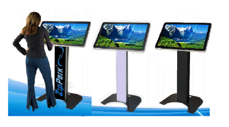 17" 49" Kiosk Podium Dokunmatik Ekran Bilgisayar Dokunmatik Ekran Kiosk Standı